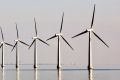 An offshore wind farm near the Danish island of Samso.