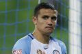 A dejected Tim Cahill leaves the ground after Melbourne City were eliminated from the A-League finals.