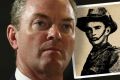Christopher Pyne, pictured with his great uncle Patrick Pyne.