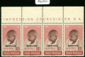 A mystery Australian collector paid $855,000 for these four stamps at auction last week.