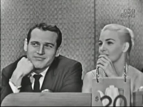 What's My Line? - Paul Newman & Joanne Woodward; Art Linkletter [panel] (Nov 8, 1959)