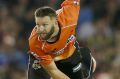 Hat-trick hero: Andrew Tye, seen here in the Big Bash League, took a hat-trick on his IPL debut.