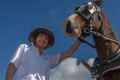 Majura Valley Bush festival organisers Sherry McArdle-English and brothers Shane (left) and Paul Keir prepare for the ...