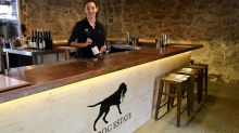 Cellar door manager Sara Lauer at the GunDog Estate cellar door in Gundaroo.