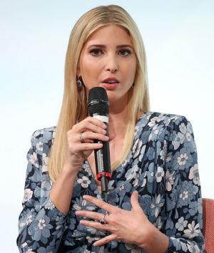 Ivanka Trump defended her father's views and record on women.