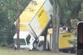 Damage from ex-Tropical Cyclone Debbie in Proserpine, Queensland.