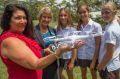 Heathcote High School teacher Kerry Wallace-Massone (left), has a novel idea to get girls interested in technology: drones.