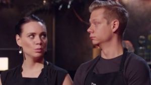 Amy and Tyson impressed at David and Betty's MKR score.