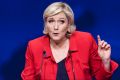 "I am not an adversary of Europe," she said Tuesday. "I feel French first, of course, but I'm also European."