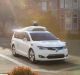 One of the 600 Chrysler Pacifica people mover modified by Waymo, Google's self-driving car company.