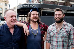 Food, music and big dreams for the new owners of the Lansdowne Hotel: Jake Smyth, centre, and Kenny Graham, right, with ...