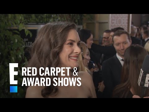 Winona Ryder Gushes Over Christian Slater at 2017 Globes | E! Live from the Red Carpet