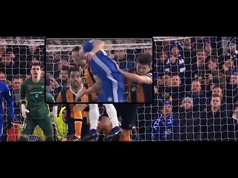 Ryan Mason horrible incident with Gary Cahill | Chelsea vs Hull City