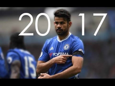 Diego Costa - All 20 Goals So Far 2016/17 - HD