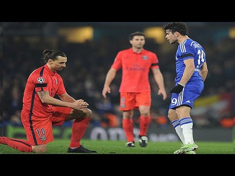 Diego Costa vs Zlatan Ibrahimovic - Wild Moments