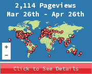 Locations of visitors to this page