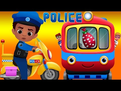 ChuChu TV Police Chase Thief in Police Car to Save Huge Surprise Egg Toys Gifts – The Train Escape