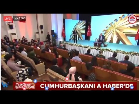 Cumhurbaşkanı Recep Tayyip Erdoğan A Haber ATV Canlı Yayın Tamami 11 Nisan 2017