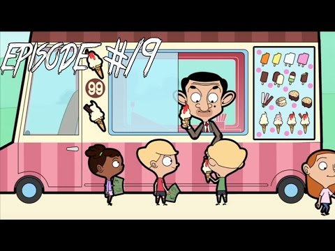 Mr.Bean Cartoon Episodes #19 MrBean sells ICECREAM!!