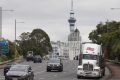 Getting crowded: Auckland, New Zealand