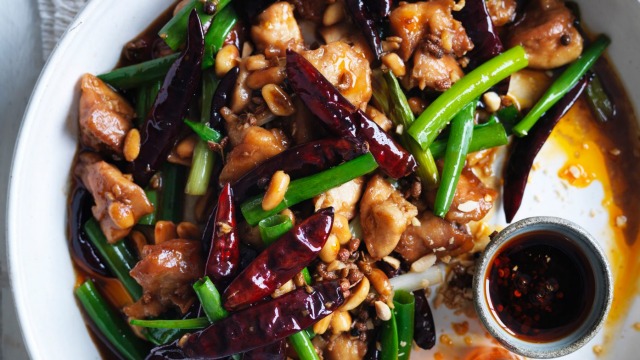 Kung pao chicken.