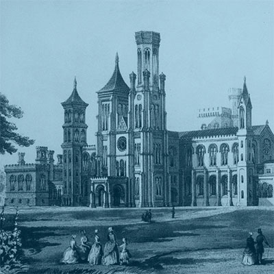 historic rendering of SI Castle