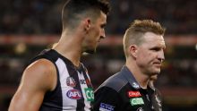 Captain and coach: Scott Pendlebury and Nathan Buckley.