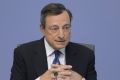 The euro rose after Draghi said the Governing Council unanimously agreed to adjust its language on the balance of risks ...