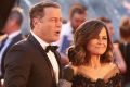 Karl Stefanovic and Lisa Wilkinson at the 59th Annual Logie Awards.