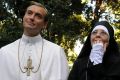 Jude Law and Diane Keaton in <i>The Young Pope</i>. 