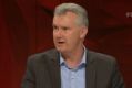 Liberal MP Tony Burke on <i>Q&A</i> on Monday night.