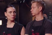 Amy and Tyson impressed at David and Betty's MKR score.