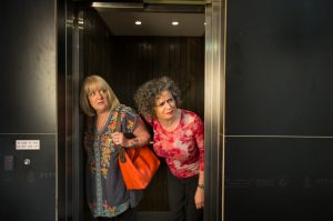 Denise Scott and Judith Lucy's show is a wild, messy mash-up of dry vaginas, arthritis and odd swellings.