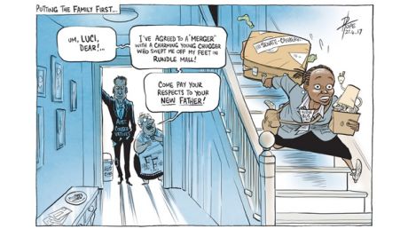 David Pope editorial cartoon, 27 April 2017