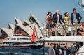 US Vice-President Mike Pence in Sydney. 