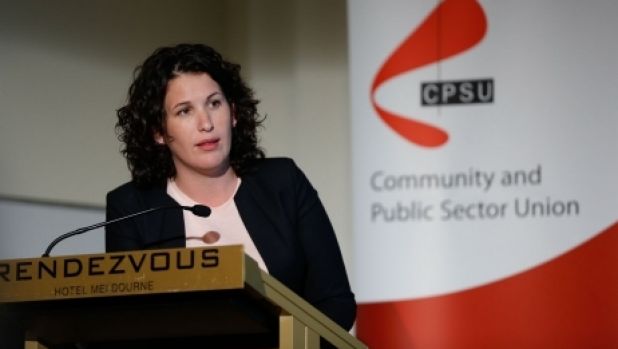 'Massively unfair': CPSU deputy secretary Melissa Donnelly.