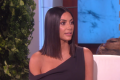 Kim Kardashian appeared on the Ellen show on April 27, 2016.