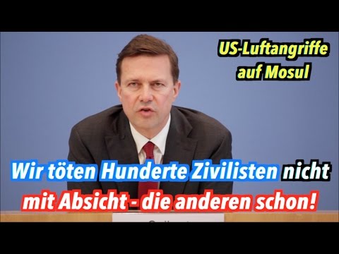 Hunderte tote Zivilisten in Mosul: Wir töten nicht mit Absicht. Die anderen schon!