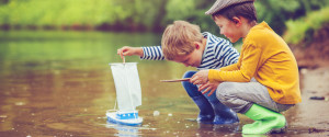 Children Nature Playing