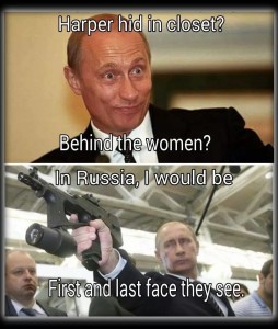 putin on harper