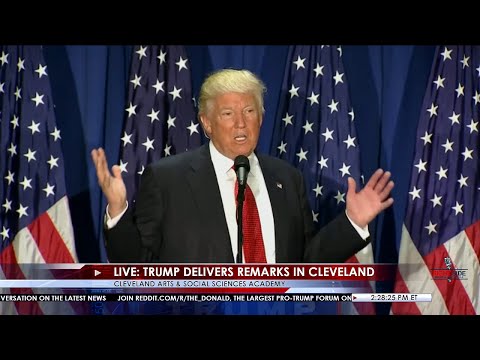 Full Speech: Donald Trump Delivers Remarks at Charter School in Cleveland, OH 9/8/16