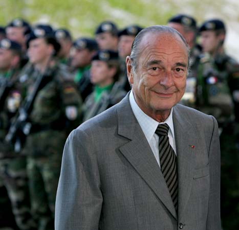 Jacques Chirac, 2007.