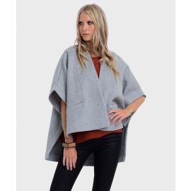 Wool Cape Poncho