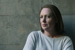 Author Paula Hawkins. 