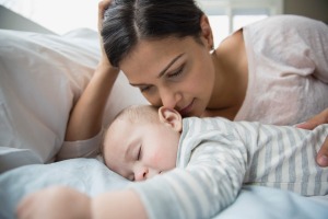 Sleep when the baby sleeps? Sometimes it's not that easy.