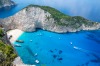 Navagio Bay is one of the most popular spots to visit on the Greek island of Zakynthos.