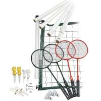 Franklin Classic Badminton Set w 4 Racquets & Case