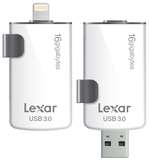 Lexar JumpDrive M20i 16GB 2-in-1 USB 3.0 and Lightning Drive
