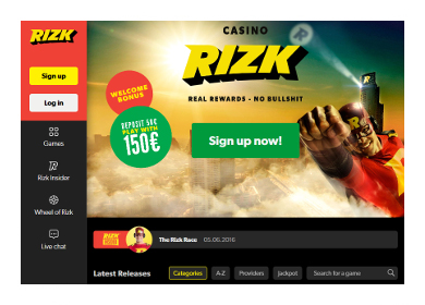 rizk casino min