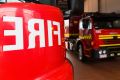 MELBOURNE, AUSTRALIA - FEBRUARY 22: A general view of a Metropolitan Fire Brigade fire truck at the MFB fire station in ...